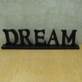 Free Standing Wooden Dream Home Decor Sign